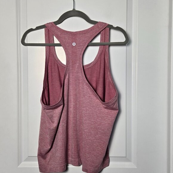 Lululemon Swiftly Tech Racerback Tank 2.0 *Race Length - 12 Spiced Chai/Pink Ros - Picture 4 of 7